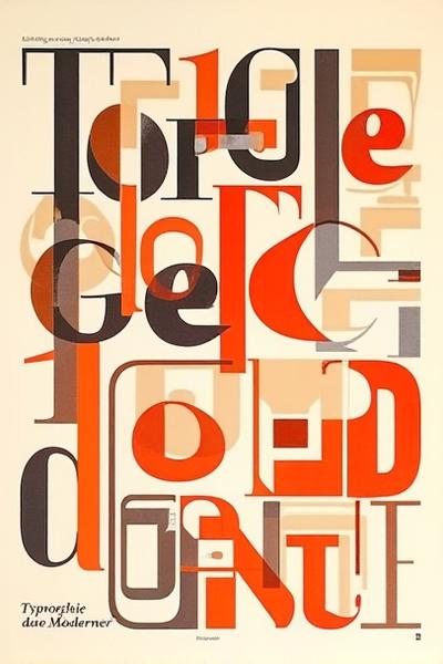 Buchcover: Typografie der Moderne